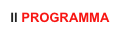 Il PROGRAMMA